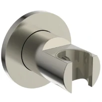 Ideal Standard IdealRain support pour douchette rond - look inox