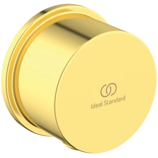 Ideal Standard IdealRain muuraansluitbocht rond - Brushed Gold