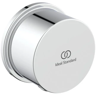 Ideal Standard IdealRain muuraansluitbocht rond - chroom