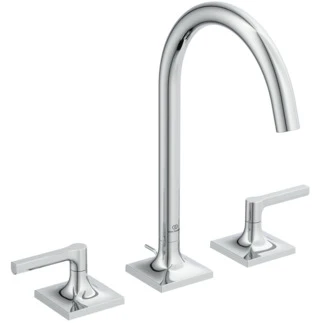 Ideal Standard Joy Neo rob lavabo 3-trous avec trop plein en metal 5l/min poignée droite chromé
