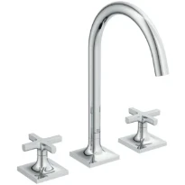 Ideal Standard Joy Neo rob lavabo 3-trous sans trop plein en metal 5l/min poignée en croix chromé