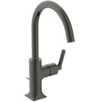 Ideal Standard Joy Neo rob lavabo écoulement haut avec trop plein 5l/min Brushed Gun metal