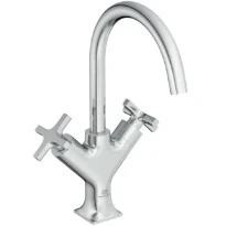 Ideal Standard Joy Neo rob lavabo avec trop plein en metal 5l/min poignée en croix chromé