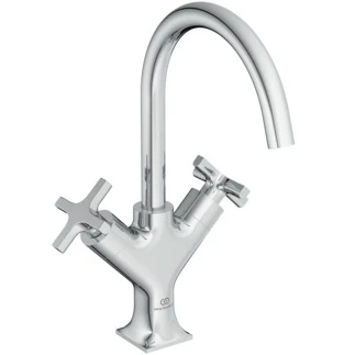Ideal Standard Joy Neo rob lavabo avec trop plein en metal 5l/min poignée en croix chromé