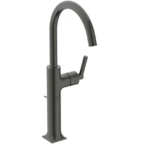 Ideal Standard Joy Neo rob lavabo écoulement haut rehaussé avec trop plein 5l/min Brushed Gun metal