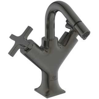 Ideal Standard Joy Neo mitigeur bidet avec trop plein en metal 5l/min Brushed Gun metal