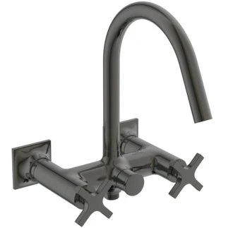 Ideal Standard Joy Neo rob bain/douche poignée en croix Brushed Gun metal