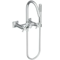 Ideal Standard Joy Neo rob bain/douche poignée en croix avec douchette à main set 1 fonction chromé