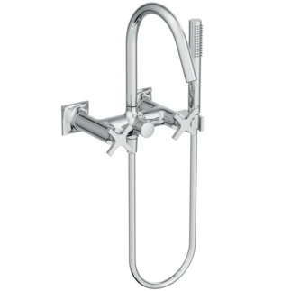 Ideal Standard Joy Neo rob bain/douche poignée en croix avec douchette à main set 1 fonction chromé