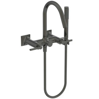 Ideal Standard Joy Neo rob bain/douche poignée droite avec douchette à main set 1 fonction Brushed Gun metal