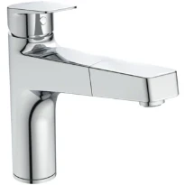 Ideal Standard Ceraplan mitigeur cuisine rehaussé avec douchette extractible 1F - chromé