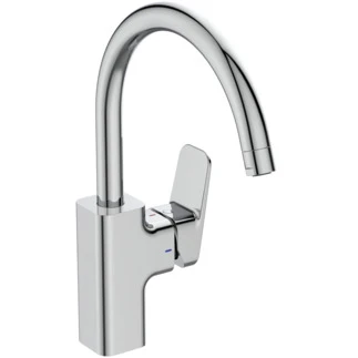 Ideal Standard Ceraplan Kitchen Mitigeur de cuisine avec bec haut avec BlueStart Technology - chromé