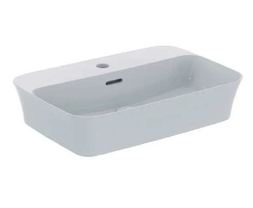 Ideal Standard Ipalyss lavabo à poser 550 x 380 mm - Ciment - avec trou de robinet - avec trop-plein