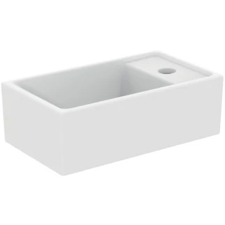 E2112V1 Ideal Standard i.life S handenwasser 370 x 210 mm - wit mat - met kraangat rechts - zonder overloop