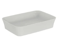 Ideal Standard Ipalyss lavabo à poser 550 x 380 mm - blanc - sans trou de robinet - sans trop-plein