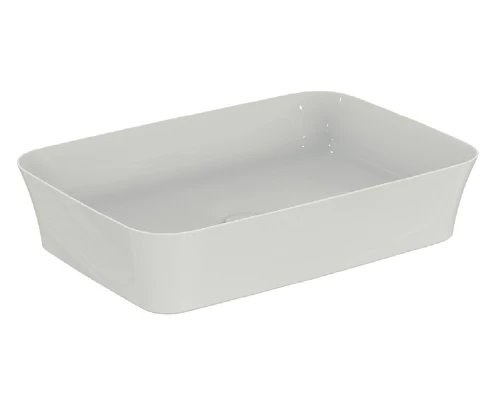 Ideal Standard Ipalyss lavabo à poser 550 x 380 mm - blanc - sans trou de robinet - sans trop-plein