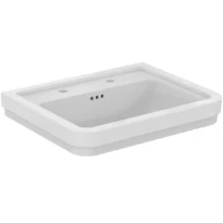 Ideal Standard Calla lavabo 610 x 500 mm - blanc - 2 trous de robinet - avec trop-plein