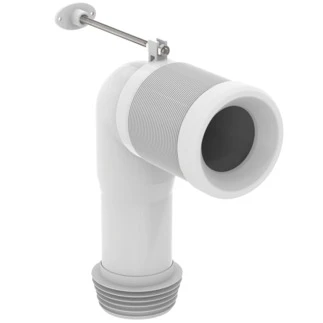 Ideal Standard Accessoires coude de raccordement pour cuvette à poser sortie H de 50 à 110 mm