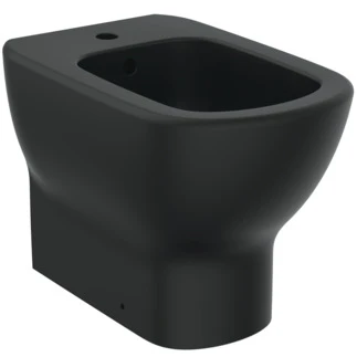 Ideal Standard Tesi Bidet sur pied back to wall (set de fixation au sol inlus) emballage prêt à porter - Silk black