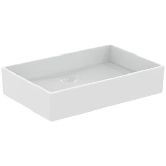 Ideal Standard Extra lavabo à poser 600 x 400 mm - blanc mat - sans trou de robinet - sans trop-plein