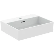 Ideal Standard Extra lavabo à poser 500 x 400 mm - blanc mat - avec trou de robinet - avec trop-plein