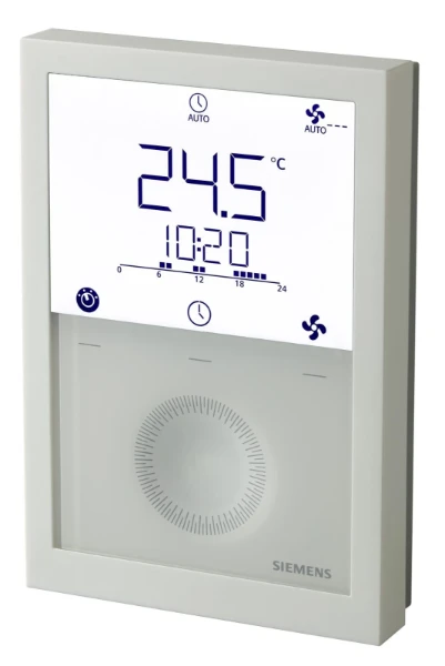 Siemens RDG200 ruimtethermostaat - uitgangen modulerend - ventilatorconvector - universele toepassingen
