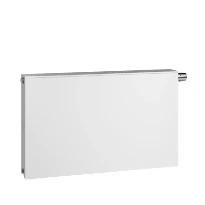 Vasco Elia 8D radiateur panneau glisse avec ventilateurs prémontés  H500xT22xL600 - Ral 9016 blanc signalisation