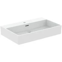 Ideal Standard Extra lavabo 700 x 450 mm - blanc mat - avec trou de robinet - avec trop-plein - aplati pour montage sur étagère