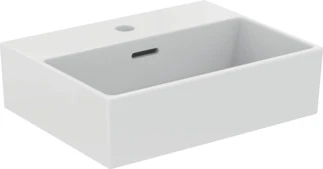 Ideal Standard Extra lave-mains 450 x 350 mm - blanc - avec trou de robinet - avec trop-plein