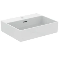 Ideal Standard Extra lavabo à poser 500 x 400 mm - blanc - avec trou de robinet - avec trop-plein