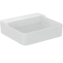 Ideal Standard Conca lavabo 500 x 450 mm - blanc - sans trou de robinet - sans trop-plein - aplati pour montage sur étagère
