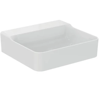 Ideal Standard Conca lavabo 500 x 450 mm - blanc - sans trou de robinet - sans trop-plein - aplati pour montage sur étagère