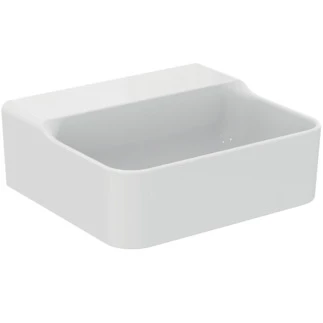 Ideal Standard Conca lavabo 400 x 350 mm - blanc - sans trou de robinet - sans trop-plein - aplati pour montage sur étagère