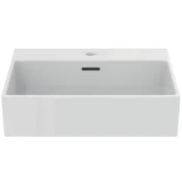 Ideal Standard Extra lavabo 500 x 450 mm - blanc - avec trou de robinet - avec trop-plein - aplati pour montage sur étagère