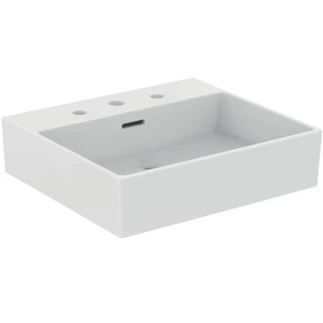 Ideal Standard Extra lavabo 500 x 450 mm - blanc - 3 trous de robinet - avec trop-plein