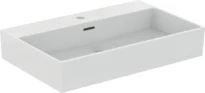 Ideal Standard Extra lavabo 700 x 450 mm - blanc - avec trou de robinet - avec trop-plein - aplati pour montage sur étagère