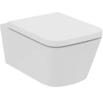 Ideal Standard Blend Cube Abattant et couvercle wrap-over slow closing (easy take-off) - Glossy white