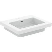 Ideal Standard Extra vanity lavabo 610 x 510 mm - blanc mat - avec trou de robinet - avec trop-plein