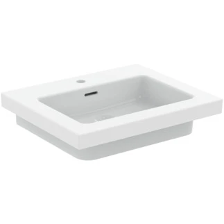 Ideal Standard Extra vanity lavabo 610 x 510 mm - blanc mat - avec trou de robinet - avec trop-plein