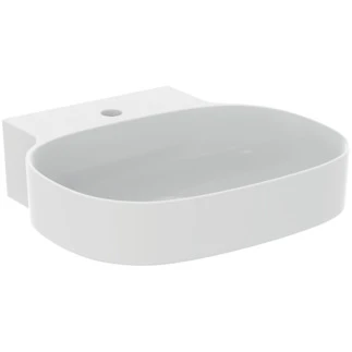 Ideal Standard Linda-X lavabo 500 x 480 mm - blanc mat - avec trou de robinet - sans trop-plein