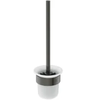 Ideal Standard Conca brosse wc rond design - Brushed Gun Metal