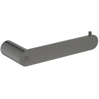 Ideal Standard Conca porte-rouleau sans couvercle rond design - Brushed Gun Metal