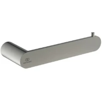 Ideal Standard Conca porte-rouleau sans couvercle rond design - look inox