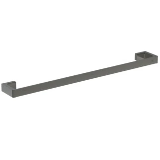 Ideal Standard Conca Porte serviette 600 mm conception carrée - Brushed Gun Metal