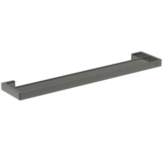Ideal Standard Conca Double porte serviette 600 mm conception carrée - Brushed Gun Metal