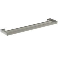 Ideal Standard Conca Double porte serviette 600 mm conception carrée - RVS look | Look RVS