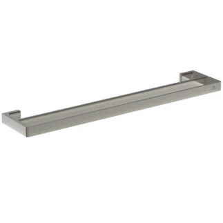 Ideal Standard Conca Double porte serviette 600 mm conception carrée - RVS look | Look RVS