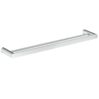 Ideal Standard Conca Double porte serviette 600 mm conception ronde - chromé