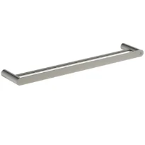 Ideal Standard Conca Double porte serviette 600 mm conception ronde - RVS look | Look RVS