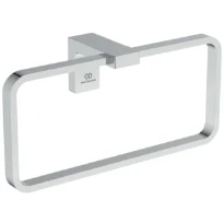 Ideal Standard Conca Anneau de serviette conception carrée - chromé